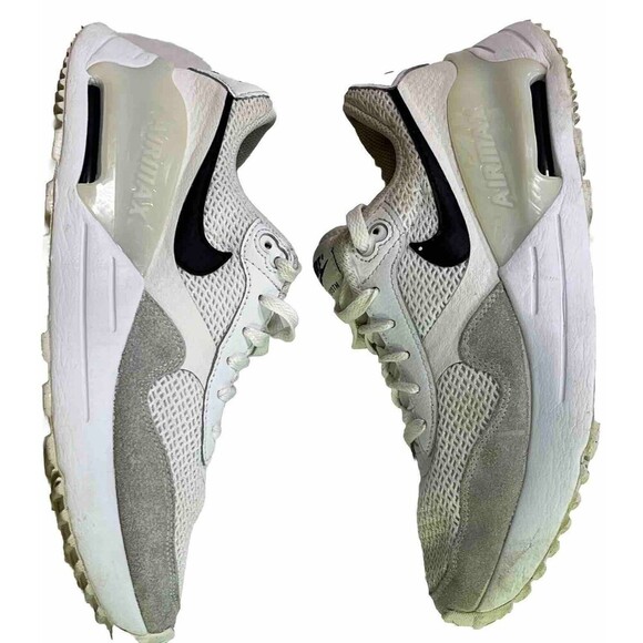 Nike Air Max Air Systm White Black Gray Sneakers Streetwear Kicks Womens Size 9 - Picture 5 of 12